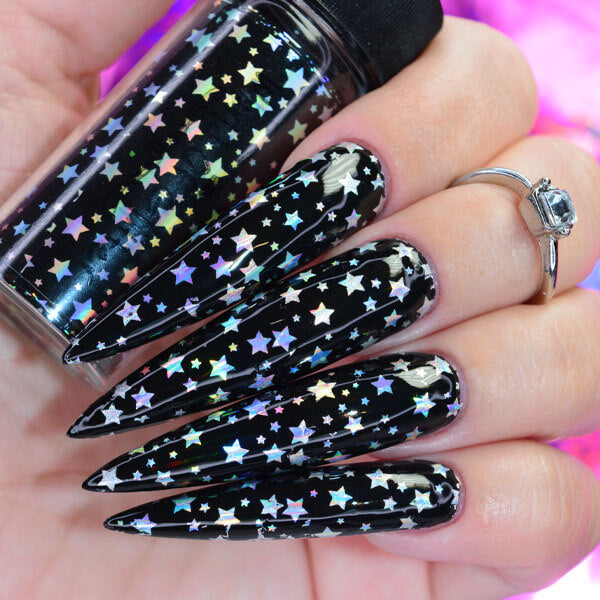 Los Angeles Holographic Star Nail Foil