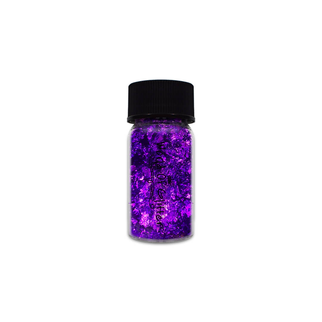 Demeter Purple Metallic Nail Flakes