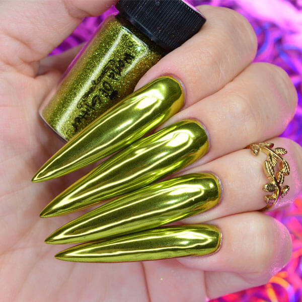 Solstice Yellow Gold Nail Chrome