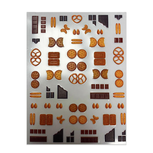 5D Biscuit Sticker Sheet