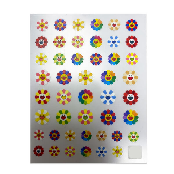 Flower Faces Sticker Sheet