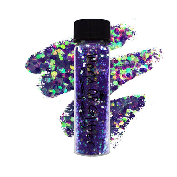 Tahiti Purple Nail Glitter