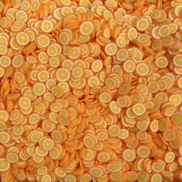Orange Fimo Fruit Slices