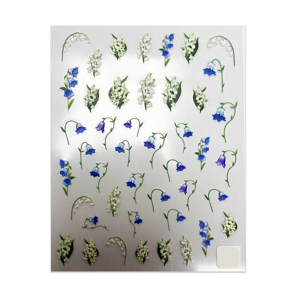 5D Woodland Flowers Sticker Sheet