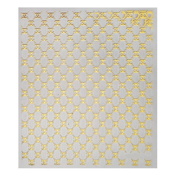 Chanel Gold Sticker Sheet