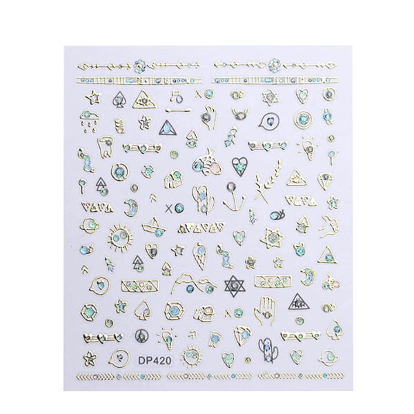 "Star Sign" Nail Stickers