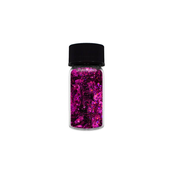 Galactic Hot Pink Holographic Flakes
