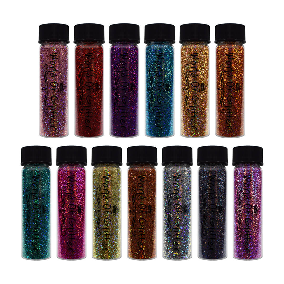 Holographic Nail Glitter Collection