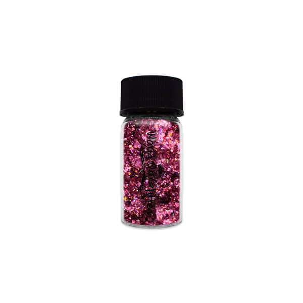 Galactic Pink Holographic Flakes