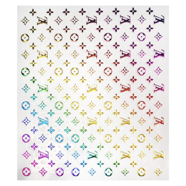LV Multi Sticker Sheet – World of Glitter