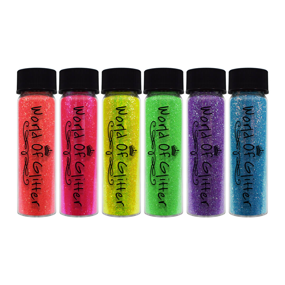 Neon Nail Glitter Collection