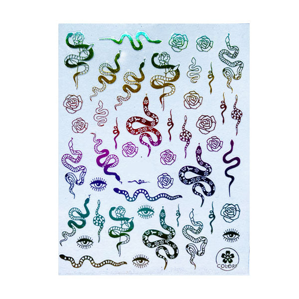 Snake Eyes Sticker Sheet