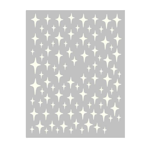 Stars Glow In The Dark Sticker Sheet