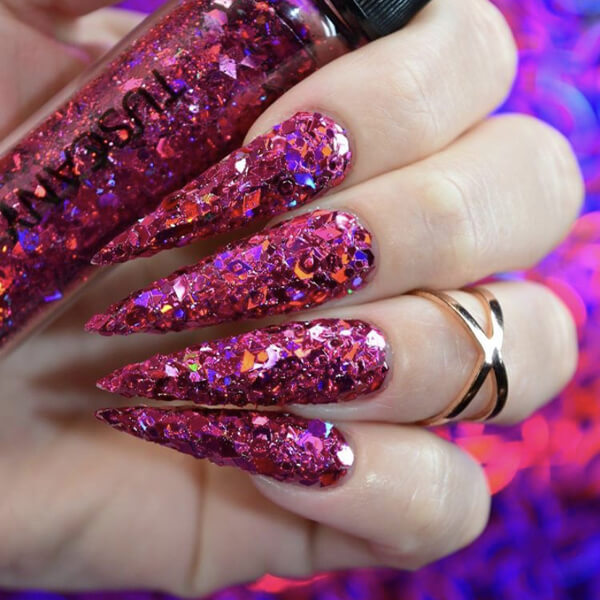 How To Remove Glitter Nail Polish Once And For All | HuffPost Life
