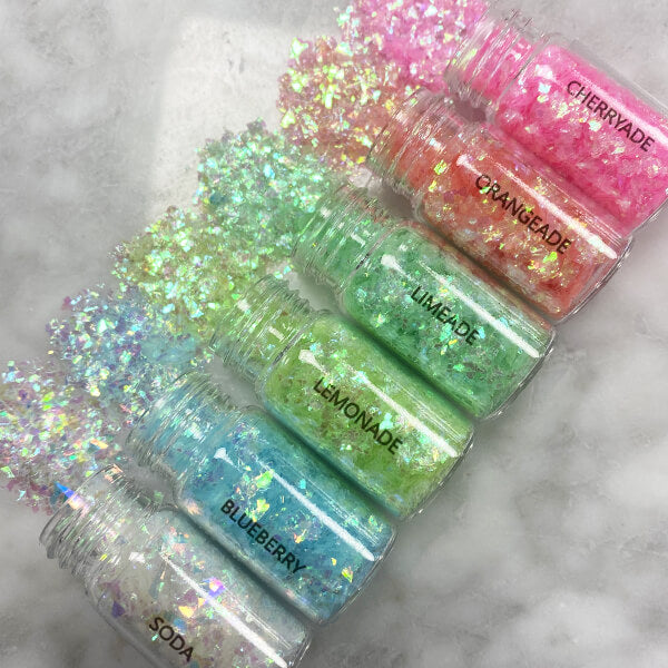 "Fizzy Pop" Iridescent Shards Collection